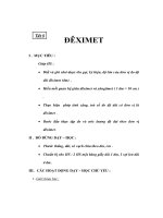 Giáo án Toán lớp 2 - ĐÊXIMET docx