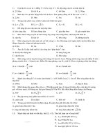 đề thi thử đại học môn vật lí số 15
