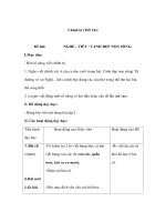 Chính tả lớp 3 - NGHE - VIẾT : CẢNH ĐẸP NON SÔNG ppsx