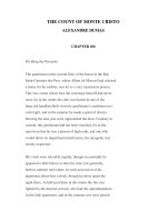 LUYỆN ĐỌC TIẾNG ANH QUA CÁC TÁC PHẨM VĂN HỌC -THE COUNT OF MONTE CRISTO ALEXANDRE DUMAS CHAPTER 106 potx