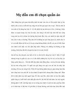 Gìai quyết tình huống ở trẻ - Phần 1 pptx