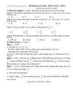 ĐKS HSG toán 4 ( đề 2 )