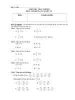 KIEM TRA TRAC NGIEM PHAN TAP Q CAC SO HUU TY