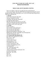 biên bản hội đồng trường