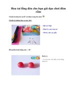 Hoa tai lồng đèn cho bạn gái dạo chơi đêm rằm pptx