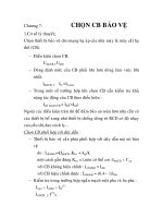 đồ án: thiết kế hệ thống cung cấp điện, chương 7 pps