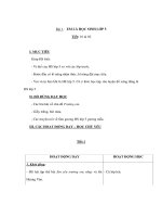 Giáo án đạo đức lớp 5 - EM LÀ HỌC SINH LỚP 5 ppt