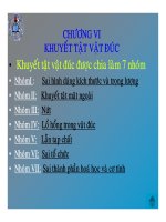 Công nghệ kim loại - Công nghệ đúc P6 doc