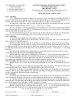 De thi hoc sinh gioi 12 tinh Ninh Binh