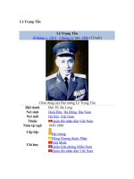 Lê Trọng Tấn-1 trong những vị tướng đánh trận giỏi nhất Việt Nam