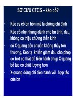 Cấp cứu bệnh nhân chấn thương cột sống tại hiện trường (Phần 4) pdf