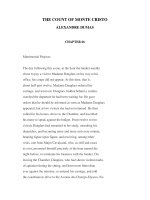 LUYỆN ĐỌC TIẾNG ANH QUA CÁC TÁC PHẨM VĂN HỌC -THE COUNT OF MONTE CRISTO ALEXANDRE DUMAS CHAPTER 66 doc