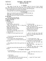 Giao an lop3- Tuan 29