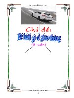 Mục tiêu-MND-MHĐ- KHCĐ: Bé biết gì về PH& LGT