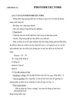 bài giảng môn học quang điện tử và quang điện, chương 11 ppsx