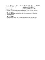 đề thi kiểm tra lịch su học ki 1 ha long, quang ninh