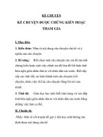 KỂ CHUYỆNKỂ CHUYỆN ĐƯỢC CHỨNG KIẾN HOẶC THAM GIA pot