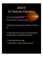 Sơ cứu và cấp cứu chấn thương trước khi đến viện (Phần 3) pps