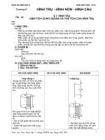 Giáo án hình 9 - chương 4 cực chuẩn