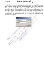 HỆ THỐNG TỰĐỘNG XỬ LÝ NƯỚC THẢI, chương 8 pdf