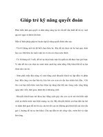 Cha mẹ và sự phát triển của bé - Phần 17 pptx