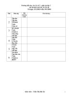 giáo án lớp2 tuần 30 CKTKN