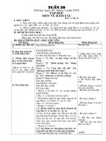 giáo án lớp 5 tuần 29