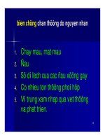 Đại cương về cấp cứu chấn thương cơ quan vận động (Phần 3) pps