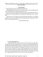 SÁNG KIẾN KINH NGHIÊMM 2010