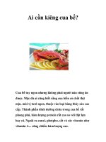 Ai cần kiêng cua bể? pptx