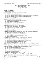 DE CUONG ON TAP HOC KII LI 6.