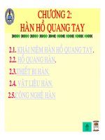 Công nghệ kim loại - Công nghệ hàn P2 pps