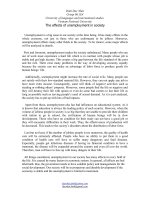 essay about the effects of unemployment in society