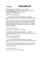 thiết kế hệ thống điện cho phân xưởng cơ khí, chương 6 ppsx