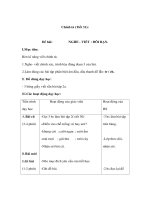 Chính tả lớp 3 - NGHE - VIẾT : ĐÔI BẠN potx