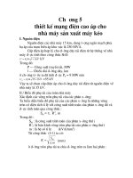 thiết kế hệ thống điện cho phân xưởng cơ khí, chương 5 doc