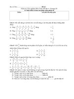 Kiem tra trac nghiem So hoc 6-Tinh chat co ban cua phep cong phan so