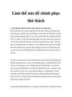 Làm thế nào để chinh phục thử thách pdf