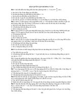 bt tự luận chương I, II lí 12 (cb)