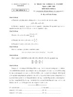 Đề Thi Học Sinh Giỏi TOÁN 12 - Tỉnh Ninh Bình - Vòng 2 [2009 - 2010] ppsx