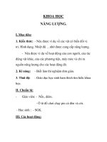 KHOA HỌC NĂNG LƯỢNG potx