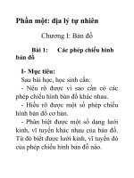 Địa lý lớp 10 Bài 1 docx