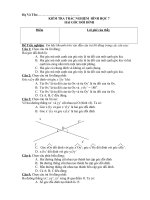 .KIEM TRAC NGHIEM CHUONG I-Hai goc Doi dinh