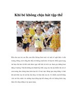 Dạy con tính hoà đồng pot