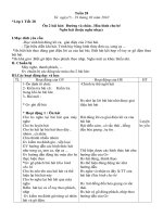 GA ÂN lớp 1-5 tuần 28 ( CKT 4 cột )