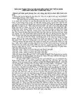 Báo cáo tại Hội nghị biểu dương điển hình tiên tiến 5 năm (2005-2010)