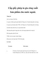 Cấp giấy phép in gia công xuất bản phẩm cho nước ngoài. docx