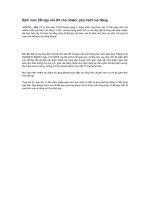 Định mức tiết dạy với GV chủ nhiệm