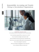 Cost Accounting Traditions And Innovations - Chapter 18 pptx