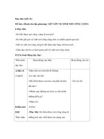 Đạo đức lớp 3 - GIỮ GÌN VỆ SINH NƠI CÔNG CỘNG pps